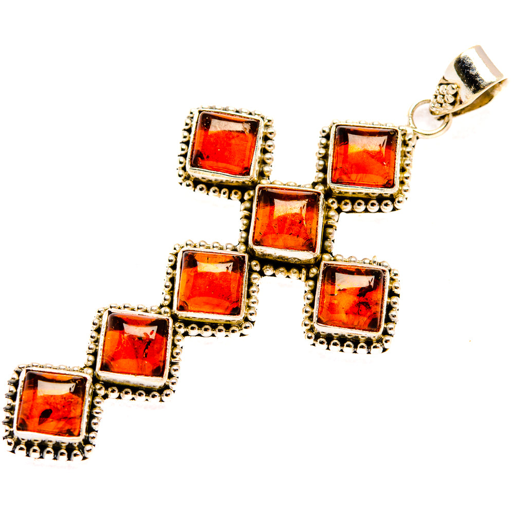 Baltic Amber Pendants handcrafted by Ana Silver Co - PD28158 - Photo 2