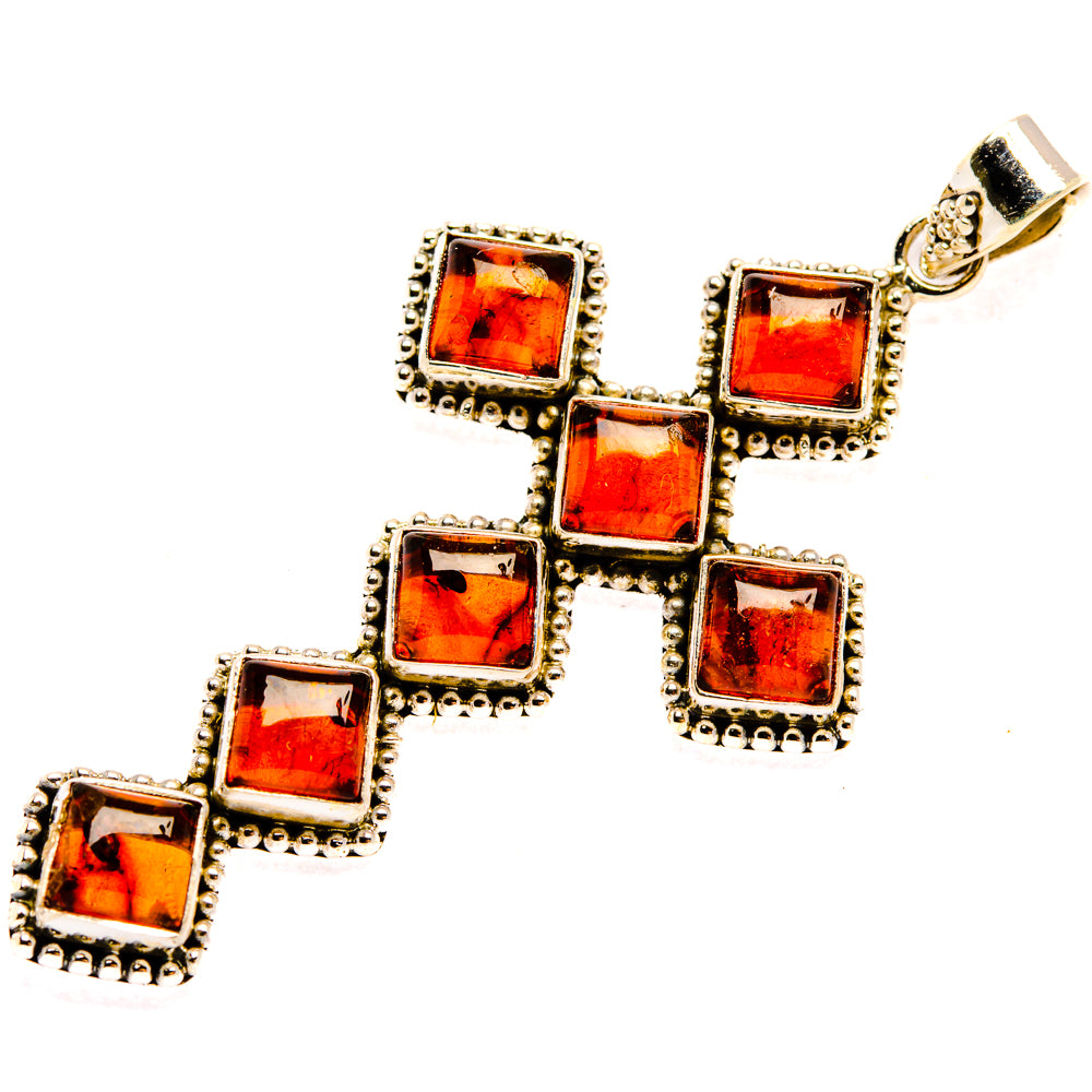 Baltic Amber Pendants handcrafted by Ana Silver Co - PD28161 - Photo 2