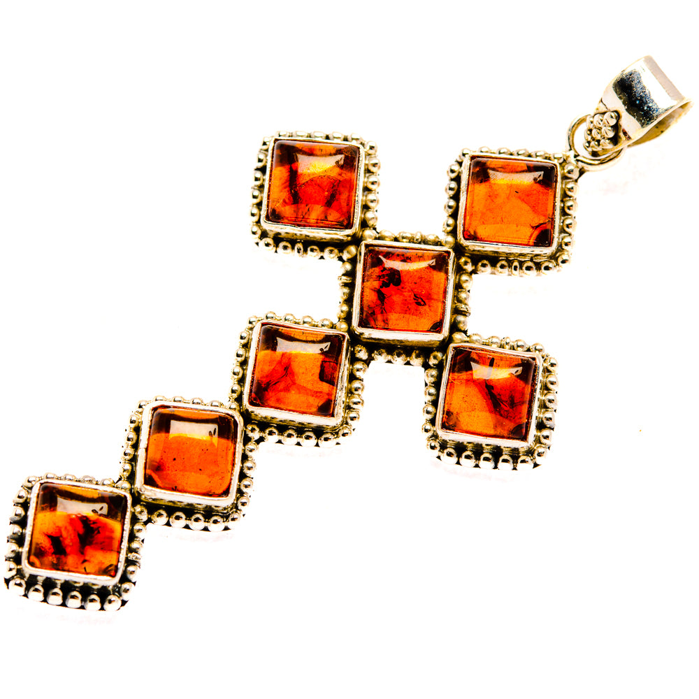 Baltic Amber Pendants handcrafted by Ana Silver Co - PD28162 - Photo 2