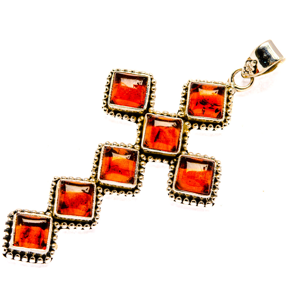 Baltic Amber Pendants handcrafted by Ana Silver Co - PD28163 - Photo 2
