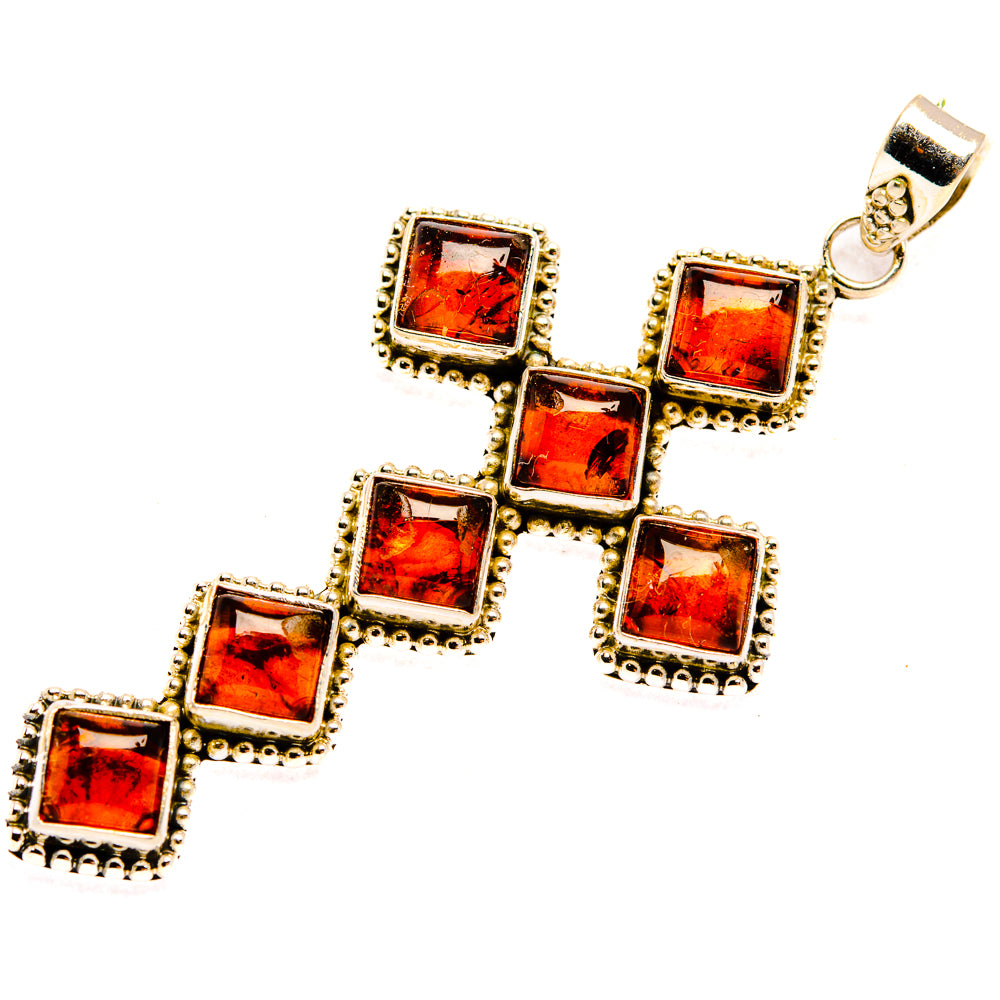 Baltic Amber Pendants handcrafted by Ana Silver Co - PD28166 - Photo 2