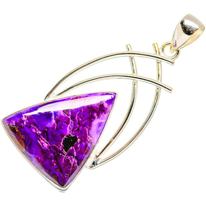 Sugilite Pendants handcrafted by Ana Silver Co - PD28173 - Photo 2