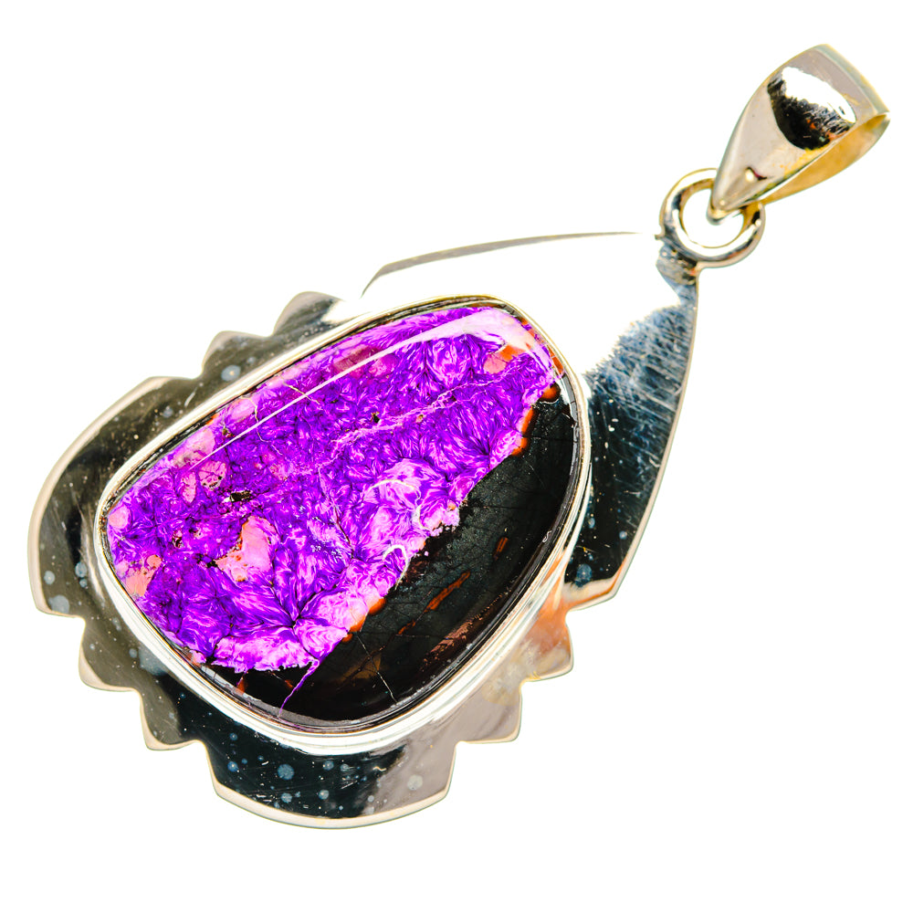 Sugilite Pendants handcrafted by Ana Silver Co - PD28175 - Photo 2