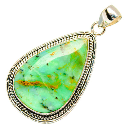 Peruvian Opal Pendants handcrafted by Ana Silver Co - PD28188 - Photo 2