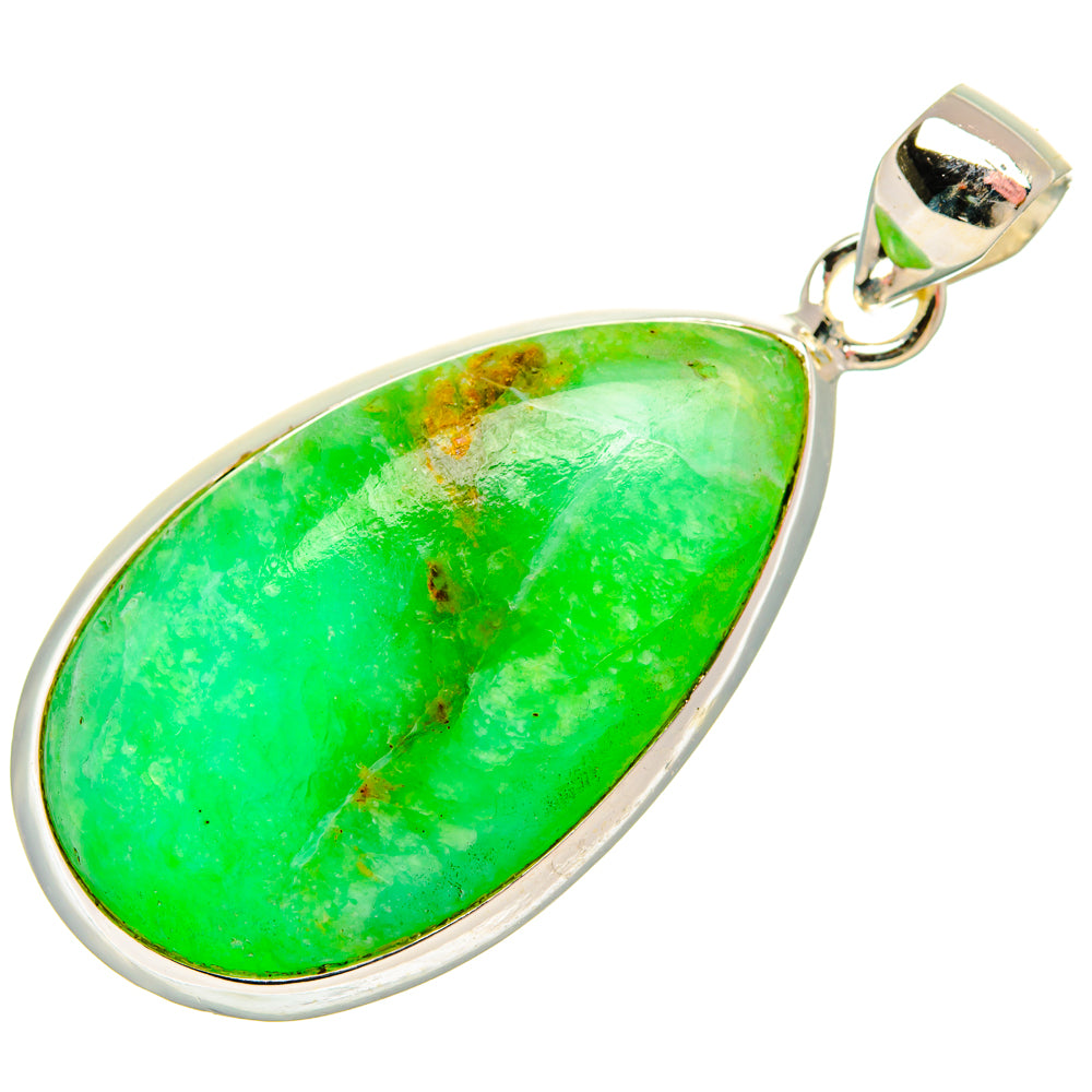 Peruvian Opal Pendants handcrafted by Ana Silver Co - PD28196 - Photo 2
