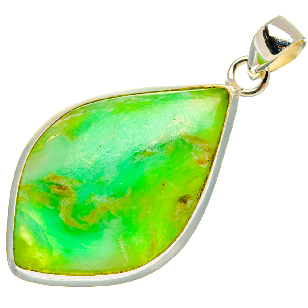Peruvian Opal Pendants handcrafted by Ana Silver Co - PD28201 - Photo 2