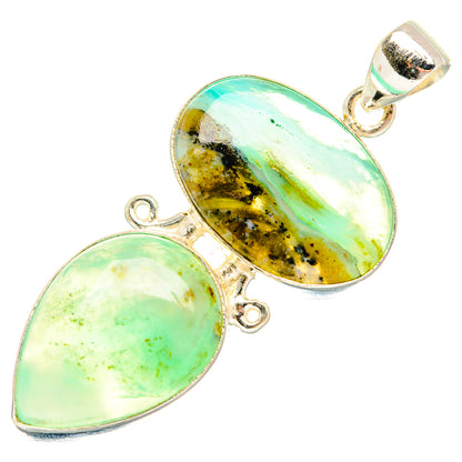 Peruvian Opal Pendants handcrafted by Ana Silver Co - PD28207 - Photo 2