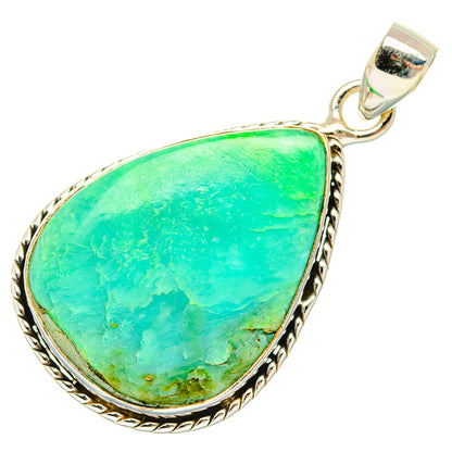 Peruvian Opal Pendants handcrafted by Ana Silver Co - PD28208 - Photo 2