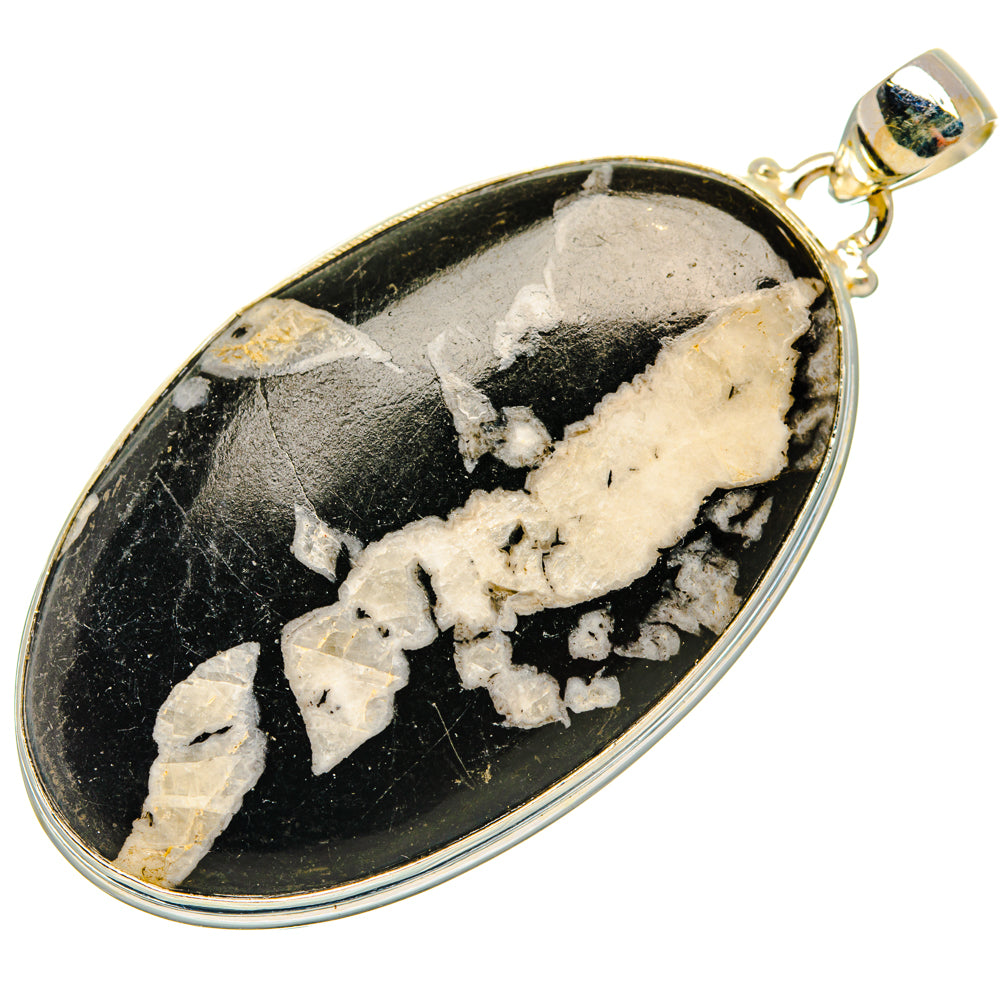 Chrysanthemum Stone Pendants handcrafted by Ana Silver Co - PD28210 - Photo 2