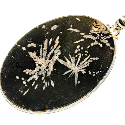 Chrysanthemum Stone Pendants handcrafted by Ana Silver Co - PD28214 - Photo 2