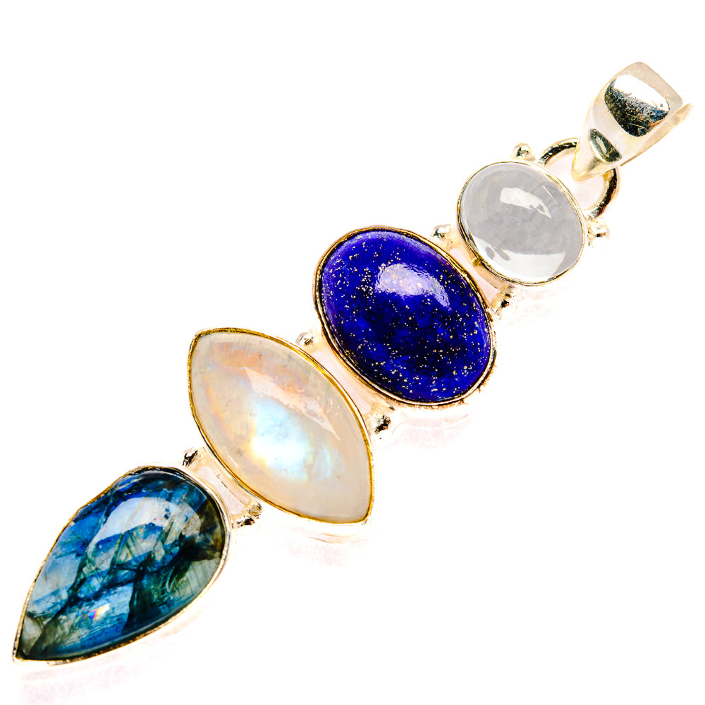 Kyanite Pendants handcrafted by Ana Silver Co - PD28222 - Photo 2