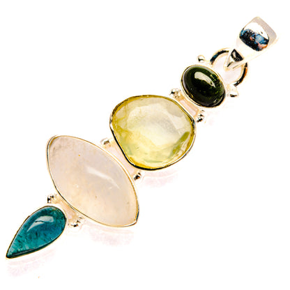 Rainbow Moonstone Pendants handcrafted by Ana Silver Co - PD28227 - Photo 2