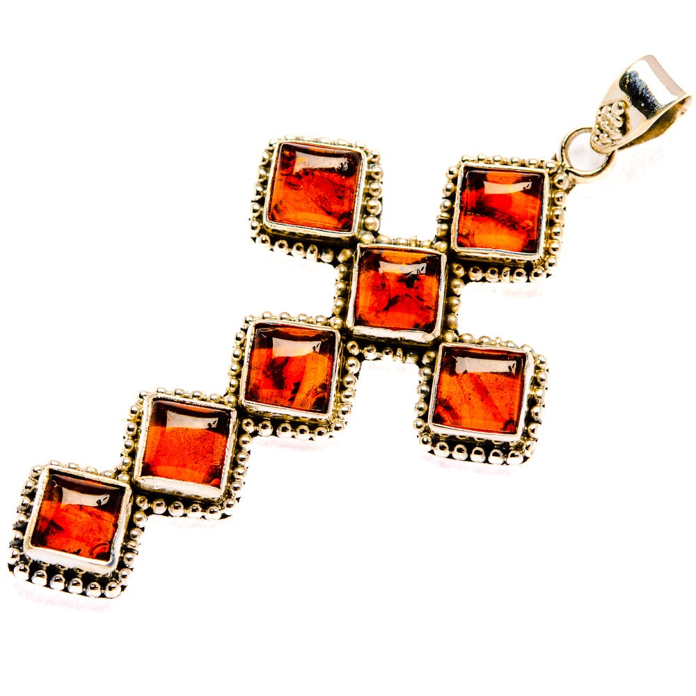 Baltic Amber Pendants handcrafted by Ana Silver Co - PD28257 - Photo 2