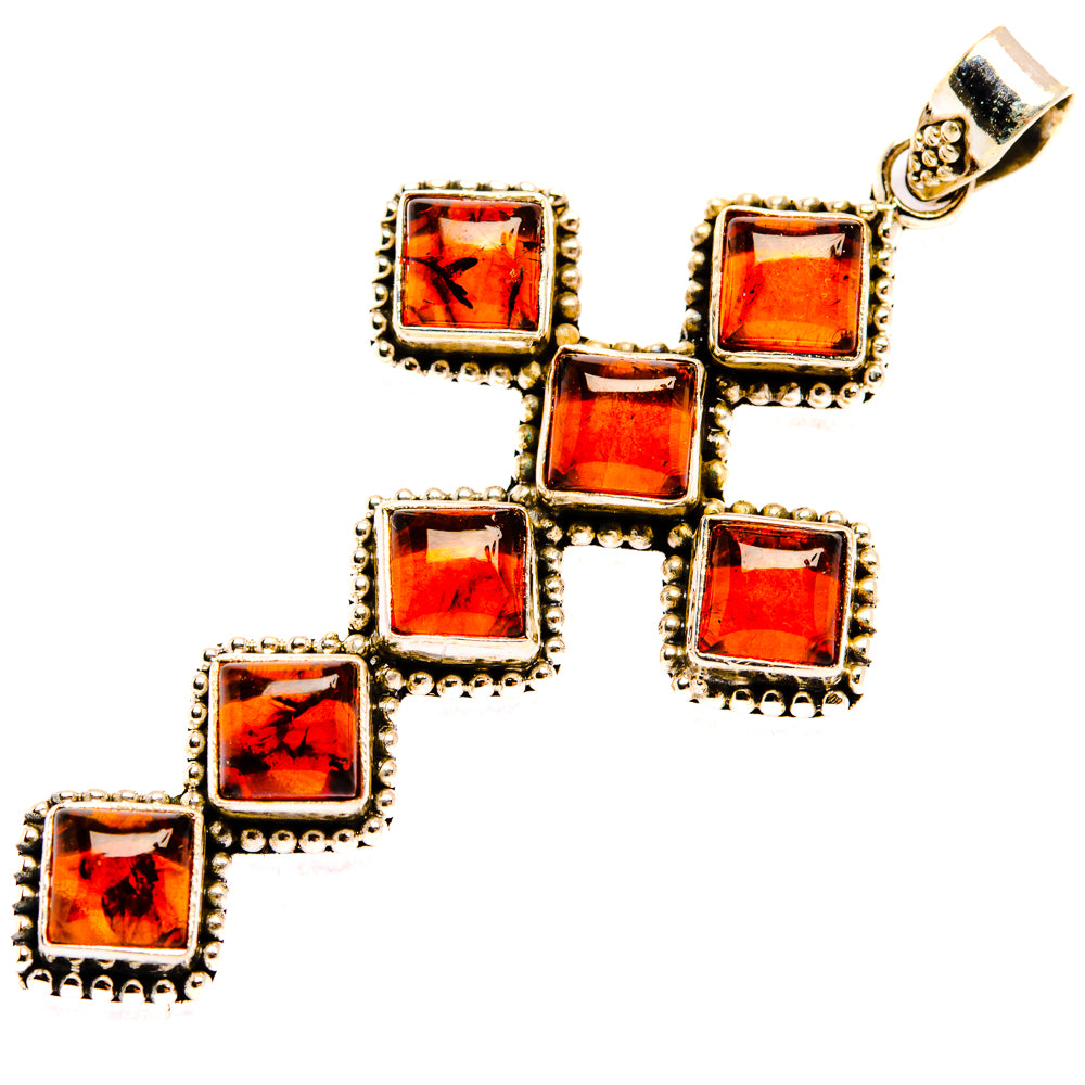 Baltic Amber Pendants handcrafted by Ana Silver Co - PD28263 - Photo 2