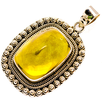Citrine Sugarloaf Pendants handcrafted by Ana Silver Co - PD28273 - Photo 2
