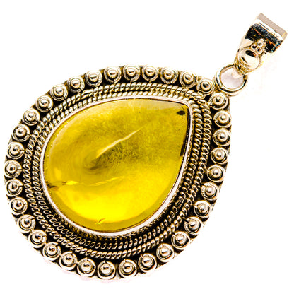 Citrine Sugarloaf Pendants handcrafted by Ana Silver Co - PD28275 - Photo 2