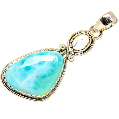 Larimar Pendants handcrafted by Ana Silver Co - PD28287 - Photo 2