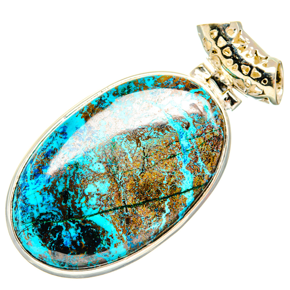 Shattuckite Pendants handcrafted by Ana Silver Co - PD28296 - Photo 2