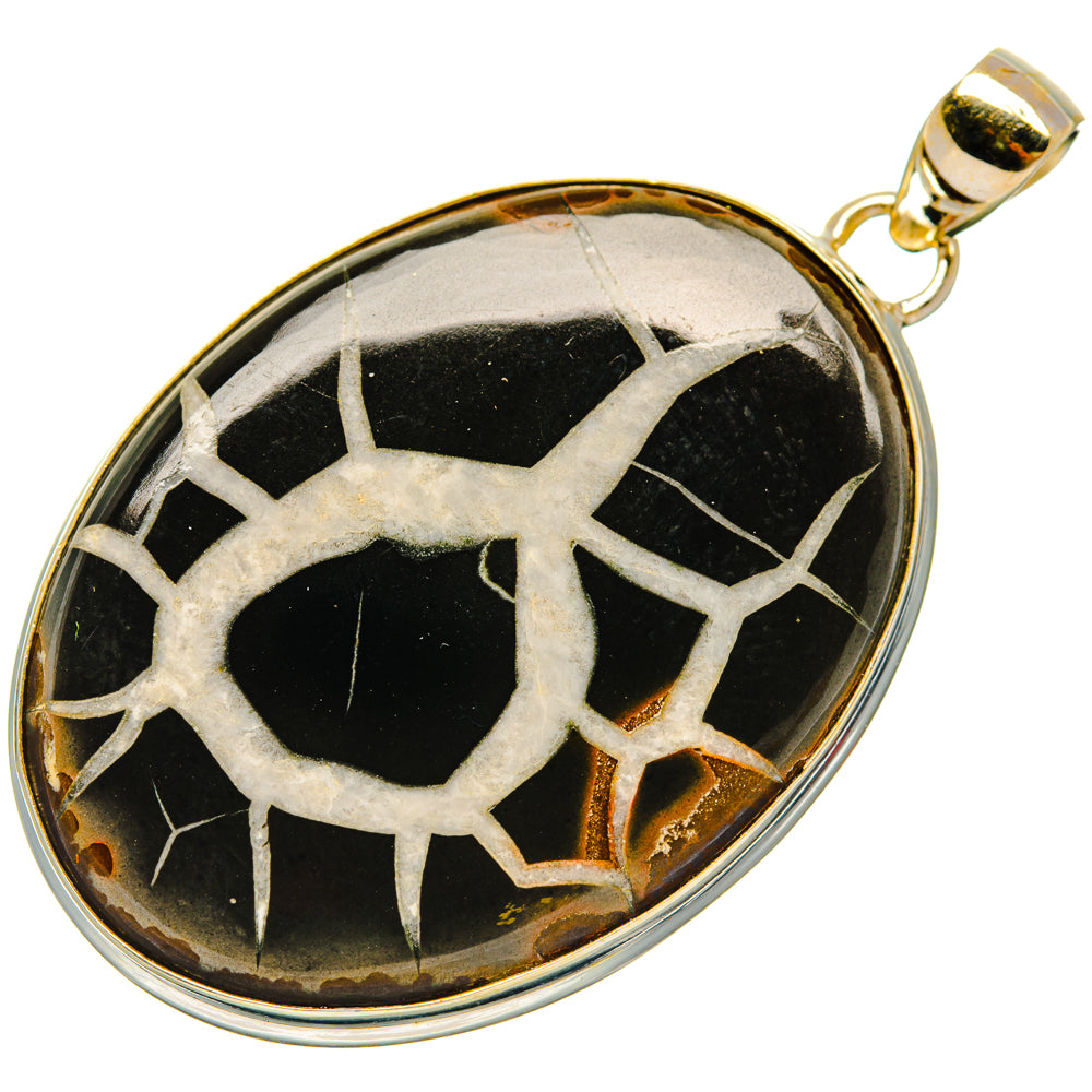 Septarian Geode Pendants handcrafted by Ana Silver Co - PD28303 - Photo 2