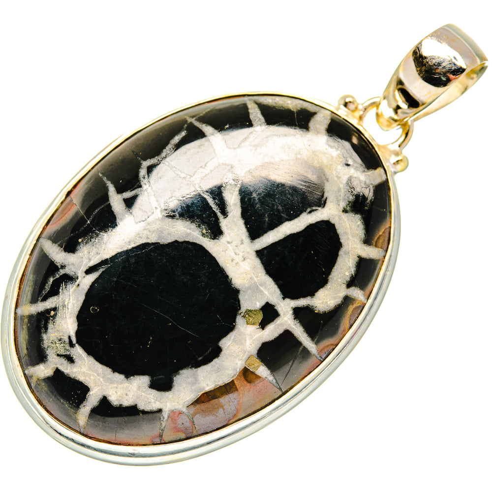 Septarian Geode Pendants handcrafted by Ana Silver Co - PD28304 - Photo 2
