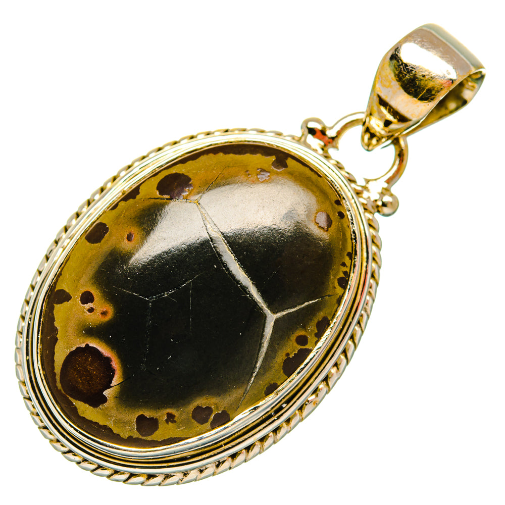 Septarian Geode Pendants handcrafted by Ana Silver Co - PD28305 - Photo 2