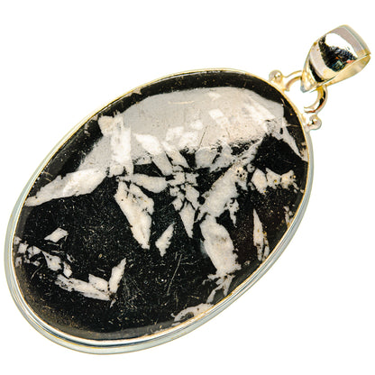 Chrysanthemum Stone Pendants handcrafted by Ana Silver Co - PD28309 - Photo 2