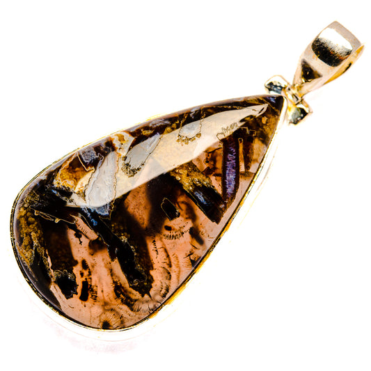 Turkish Tube Agate Pendants handcrafted by Ana Silver Co - PD28338 - Photo 2