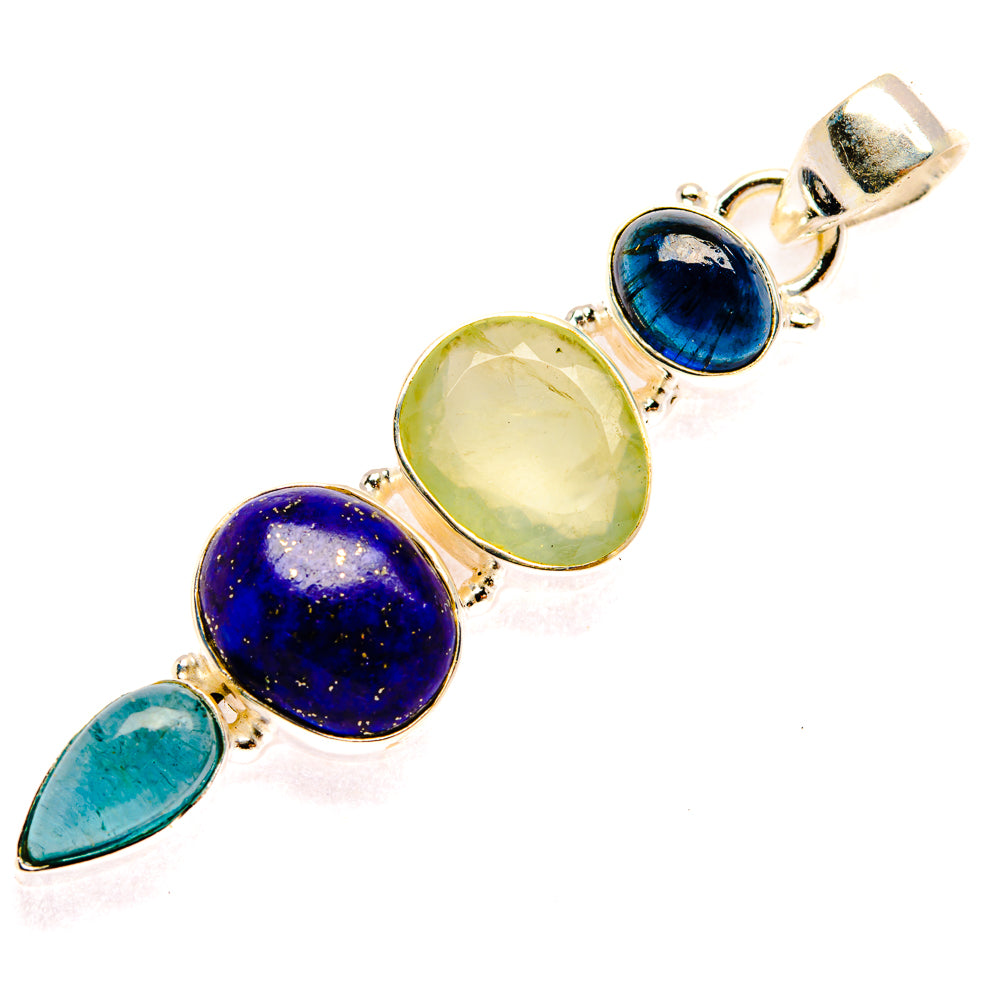 Lapis Lazuli Pendants handcrafted by Ana Silver Co - PD28355 - Photo 2