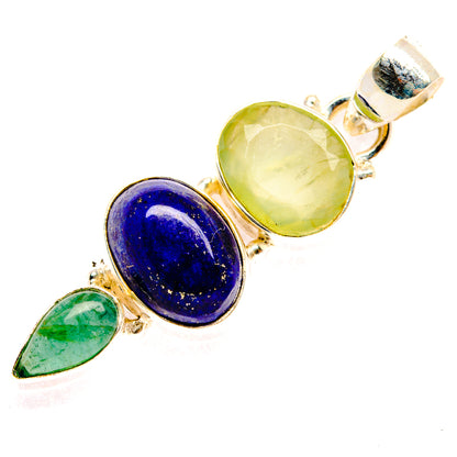 Lapis Lazuli Pendants handcrafted by Ana Silver Co - PD28367 - Photo 2