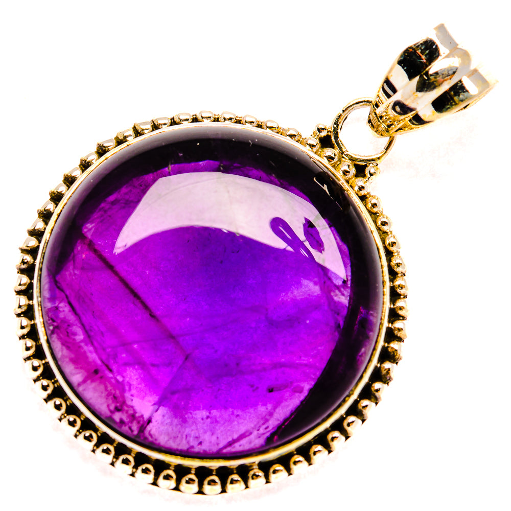 Amethyst Pendants handcrafted by Ana Silver Co - PD28375 - Photo 2