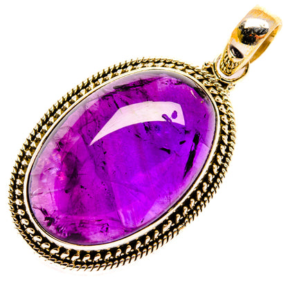 Amethyst Pendants handcrafted by Ana Silver Co - PD28376 - Photo 2