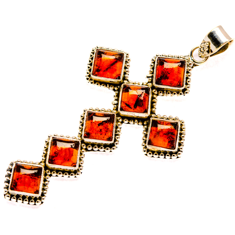 Baltic Amber Pendants handcrafted by Ana Silver Co - PD28394 - Photo 2