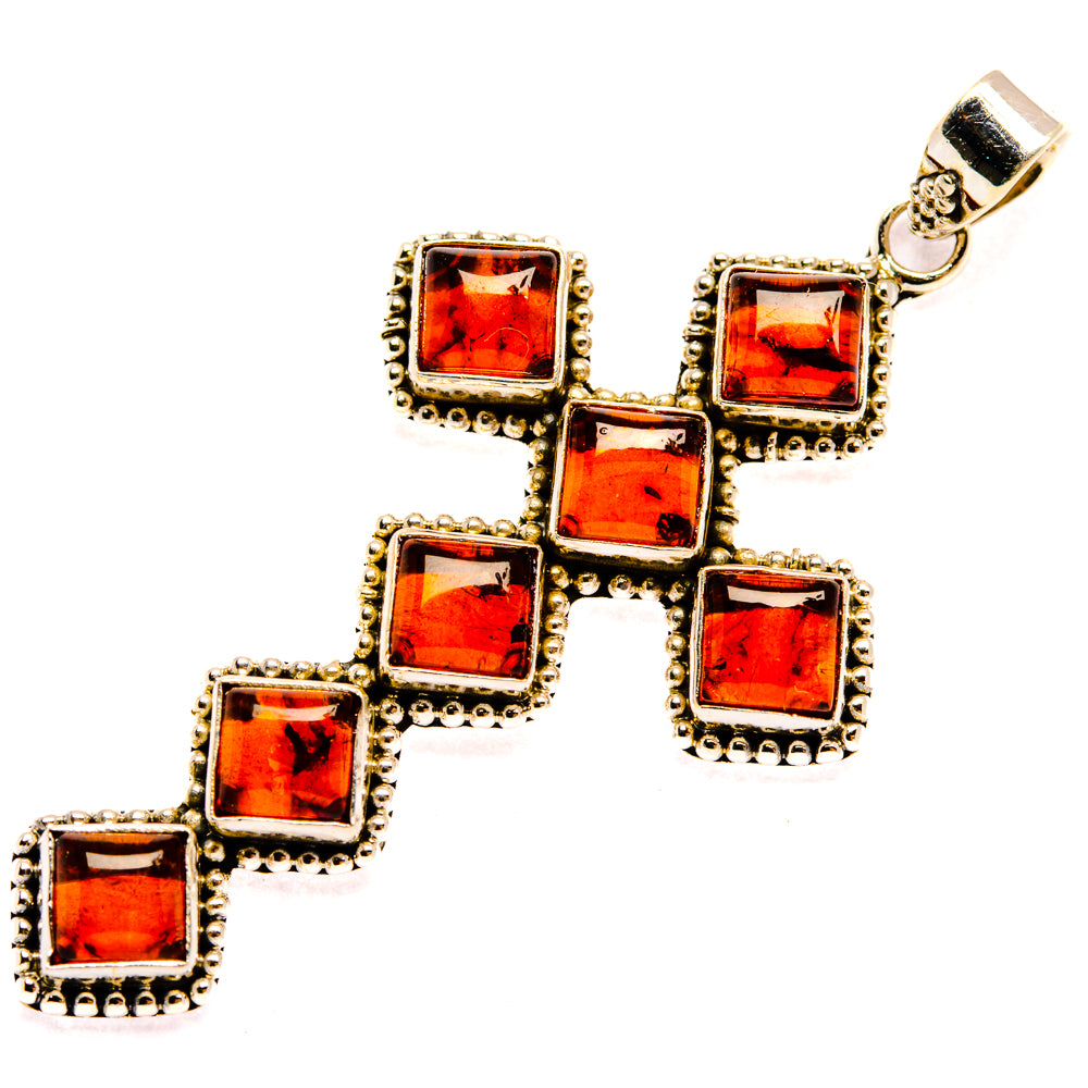 Baltic Amber Pendants handcrafted by Ana Silver Co - PD28397 - Photo 2