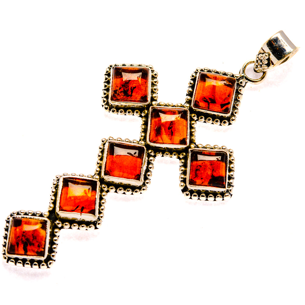 Baltic Amber Pendants handcrafted by Ana Silver Co - PD28401 - Photo 2