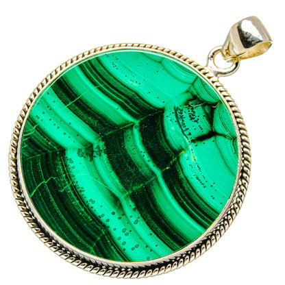 Malachite Pendants handcrafted by Ana Silver Co - PD28404 - Photo 2
