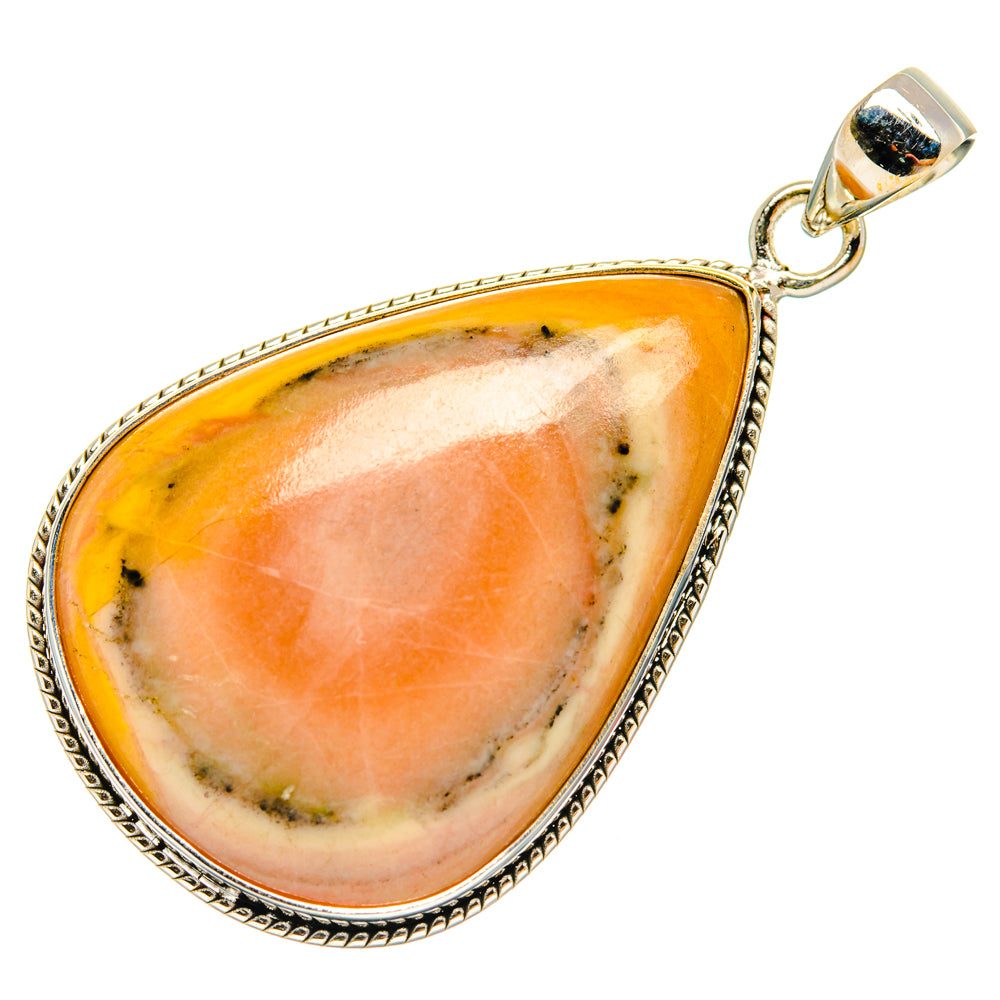 Bumble Bee Jasper Pendants handcrafted by Ana Silver Co - PD28417 - Photo 2