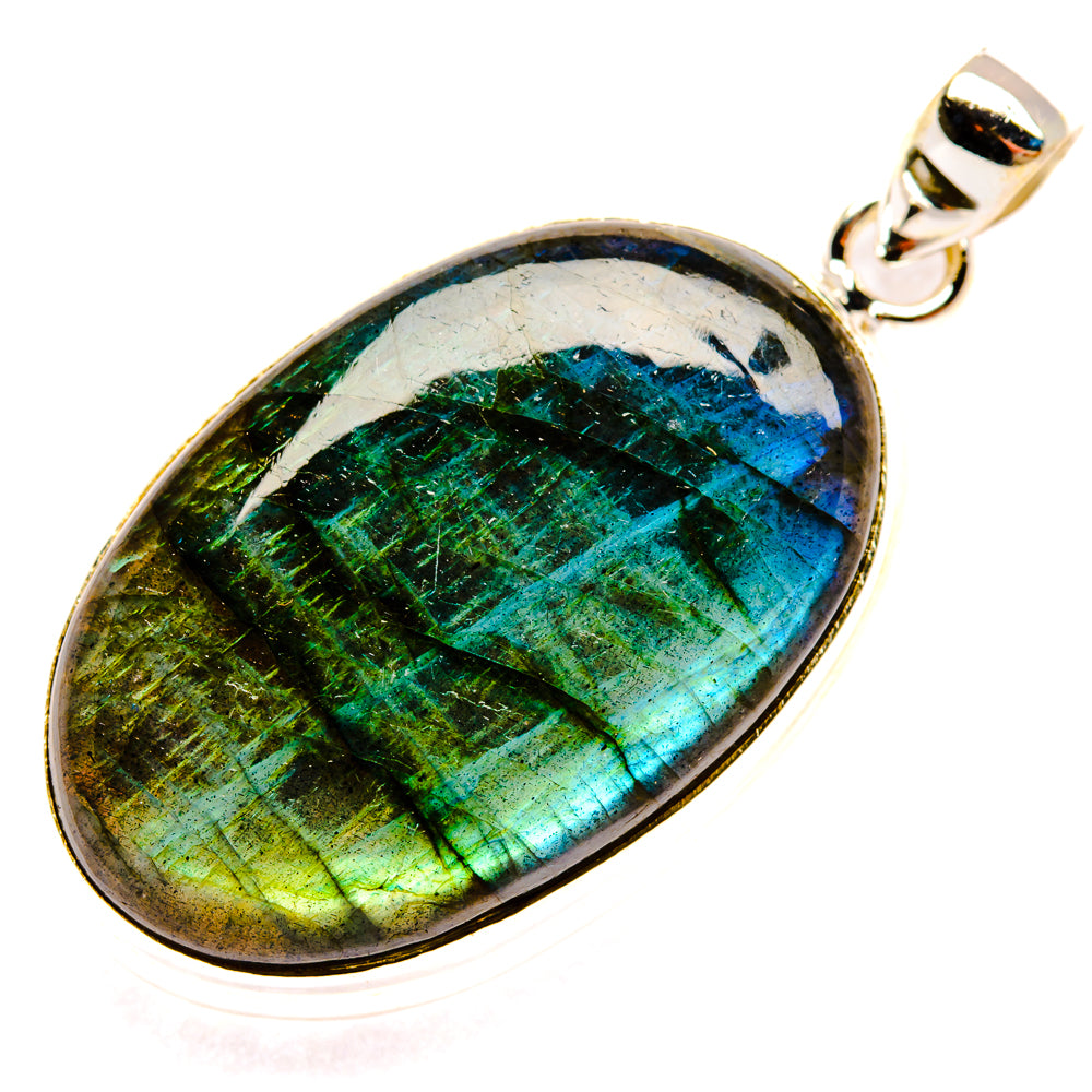 Labradorite Pendants handcrafted by Ana Silver Co - PD28454 - Photo 2