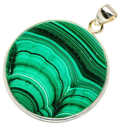 Malachite Pendants handcrafted by Ana Silver Co - PD28472 - Photo 2