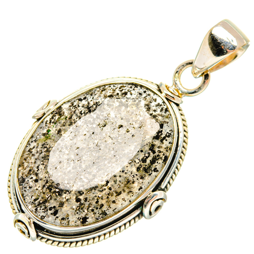 Lepidocrocite Quartz Pendants handcrafted by Ana Silver Co - PD28495 - Photo 2