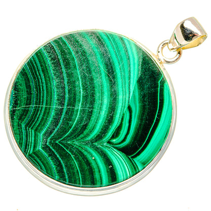 Malachite Pendants handcrafted by Ana Silver Co - PD28513 - Photo 2