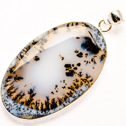 Dendritic Opal Pendants handcrafted by Ana Silver Co - PD28536 - Photo 2