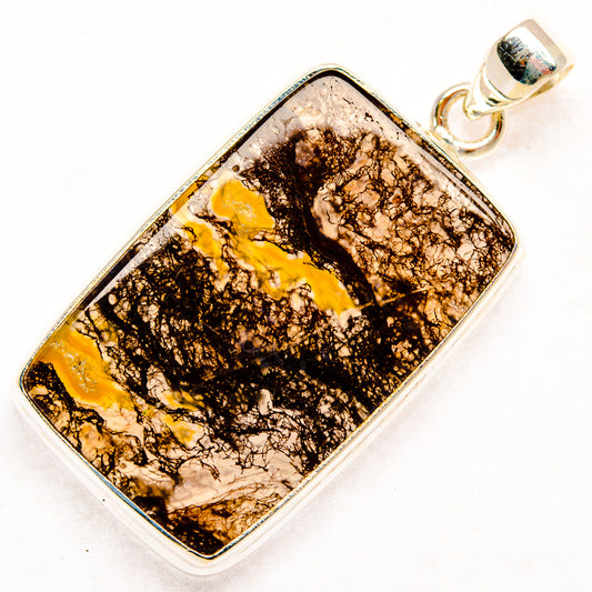 Moss Agate Pendants handcrafted by Ana Silver Co - PD28550 - Photo 2