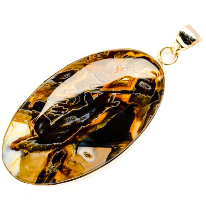 Turkish Tube Agate Pendants handcrafted by Ana Silver Co - PD28555 - Photo 2