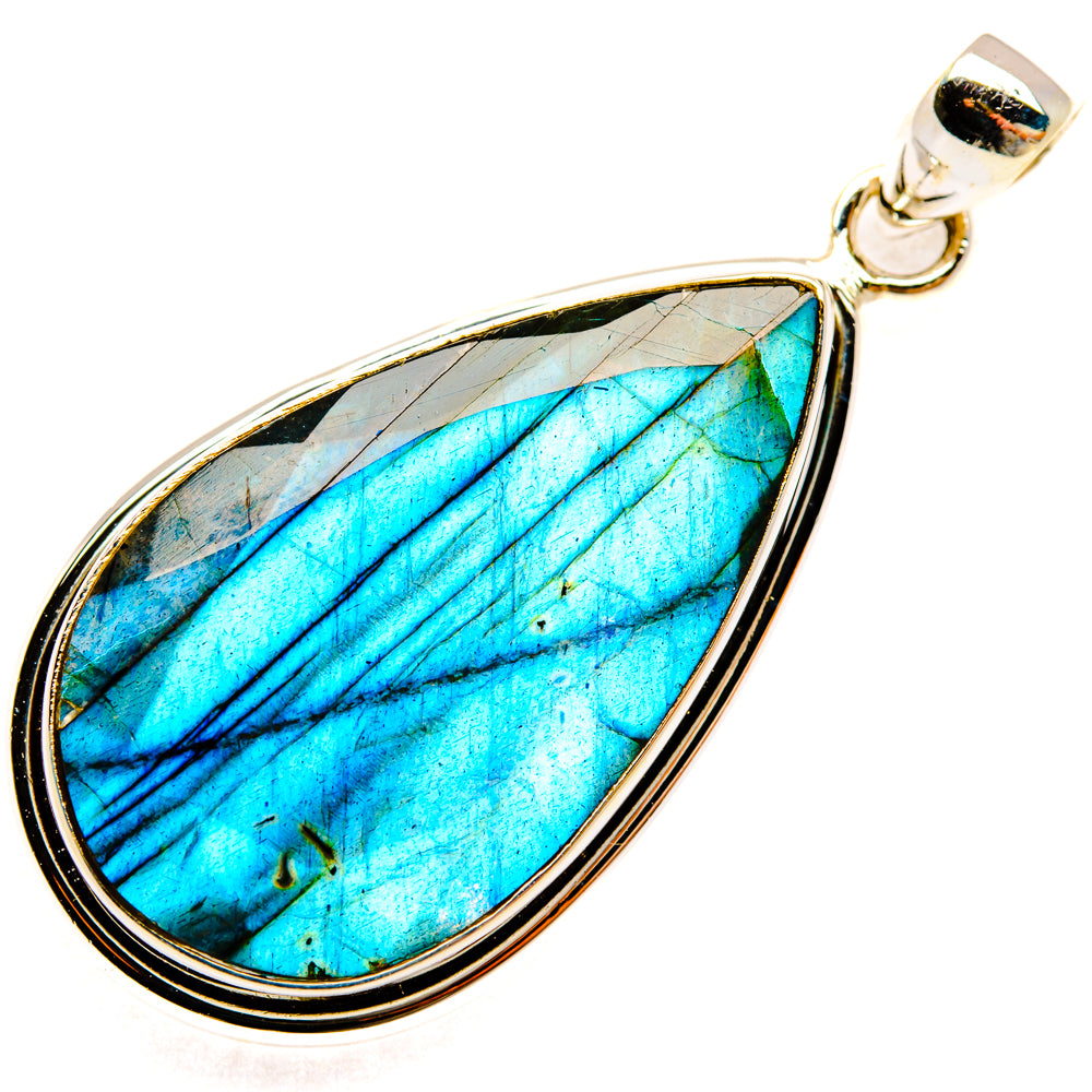 Labradorite Pendants handcrafted by Ana Silver Co - PD28568 - Photo 2