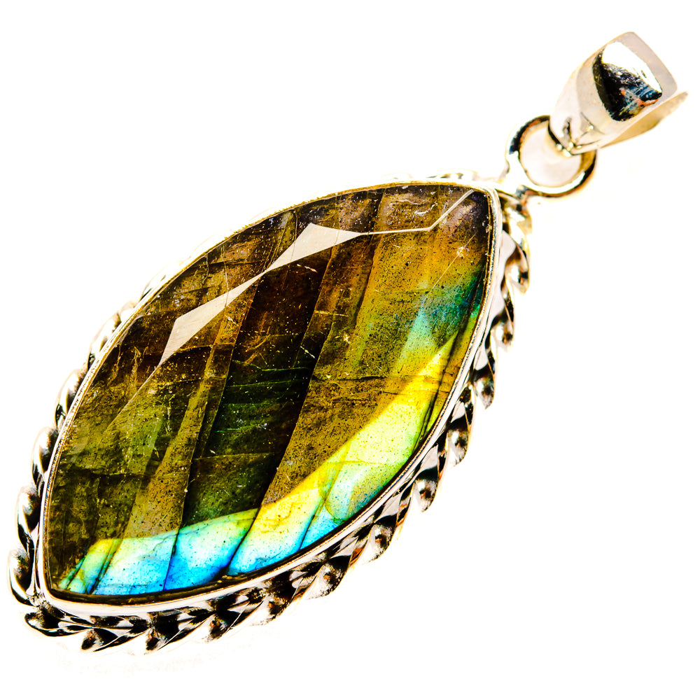 Labradorite Pendants handcrafted by Ana Silver Co - PD28572 - Photo 2