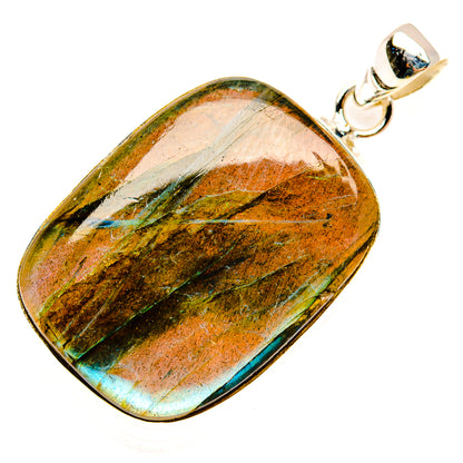 Labradorite Pendants handcrafted by Ana Silver Co - PD28574 - Photo 2