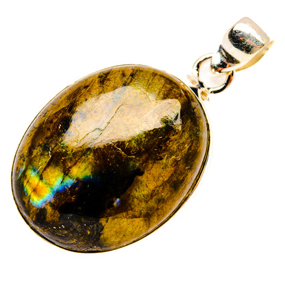Labradorite Pendants handcrafted by Ana Silver Co - PD28576 - Photo 2