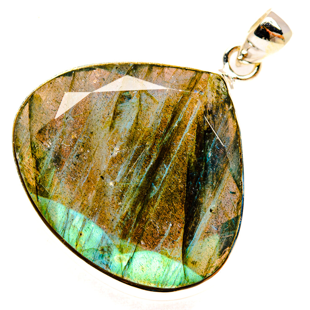 Labradorite Pendants handcrafted by Ana Silver Co - PD28579 - Photo 2