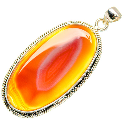 Botswana Agate Pendants handcrafted by Ana Silver Co - PD28594 - Photo 2