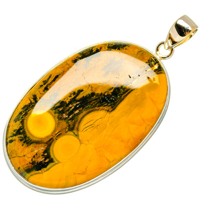 Ocean Jasper Pendants handcrafted by Ana Silver Co - PD28604 - Photo 2
